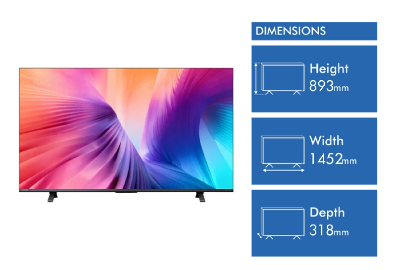 Toshiba 65" Z670 4K QD TV 144Hz 2026