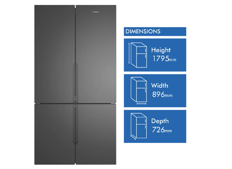 Westinghouse 564L Quad Door Refrigerator
