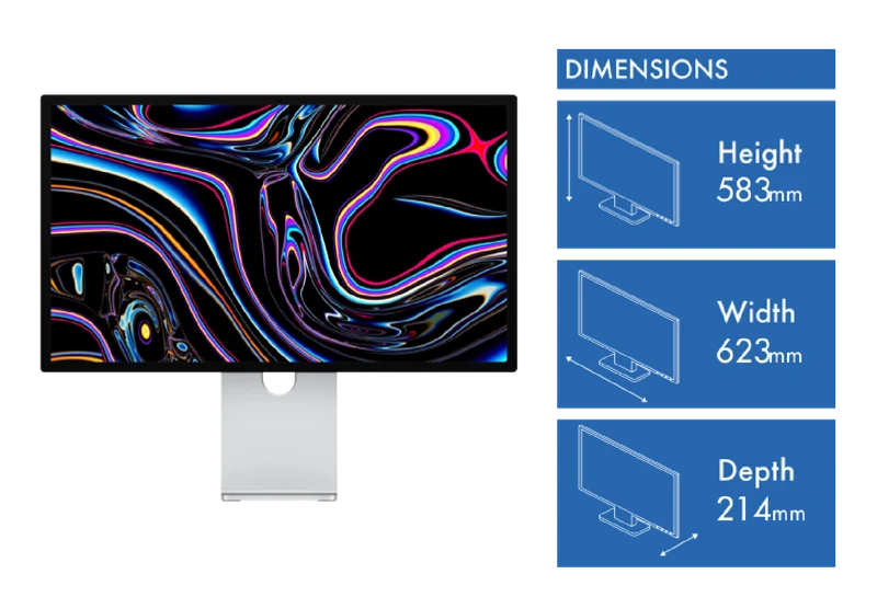 Apple Studio Display XDR - Nano-texture glass Tilt and height-adjustable stand