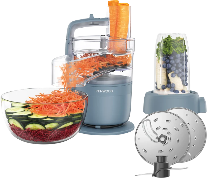 Kenwood MultiPro Go Blend Food Processor And Blender Storm Blue