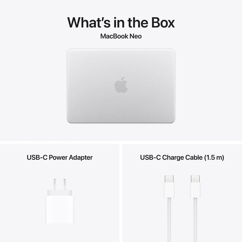 Apple MacBook Neo 13" A18 Pro chip 8GB 512GB Touch ID - Silver