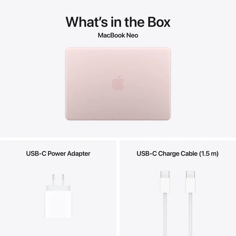 Apple MacBook Neo 13" A18 Pro chip 8GB 256GB - Blush