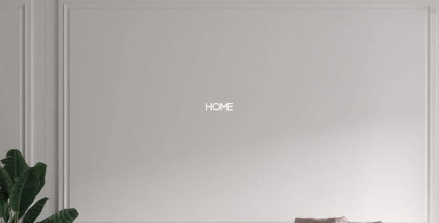 Custom text: HOME