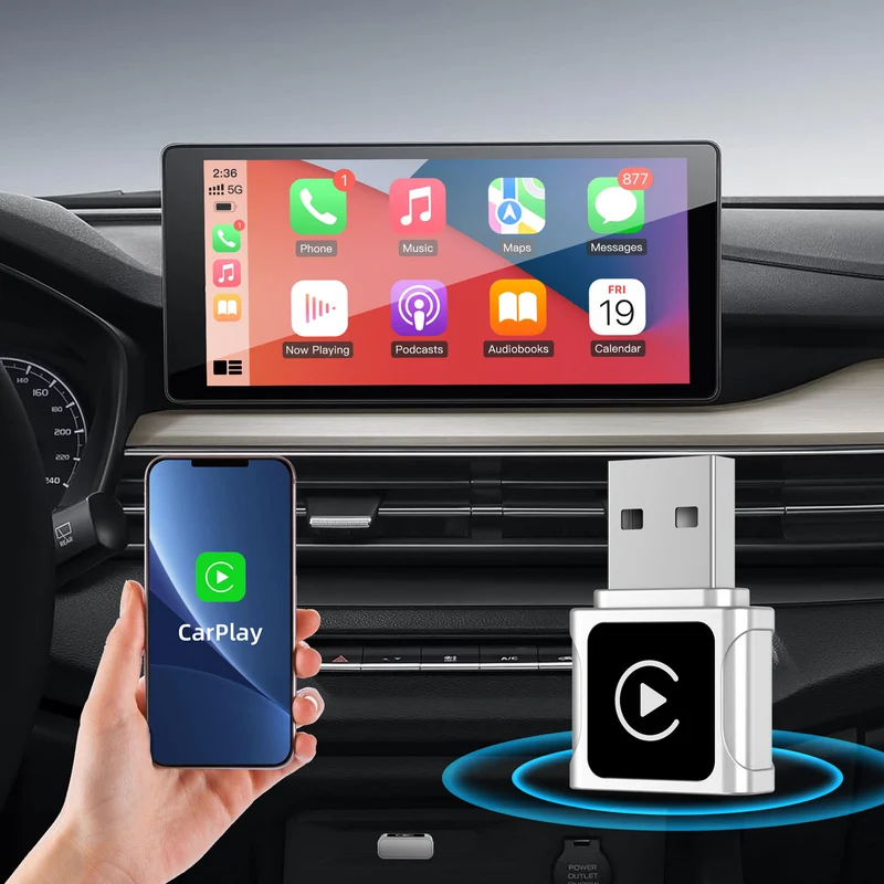 Laser Wireless Dongle for CarPlay Micro