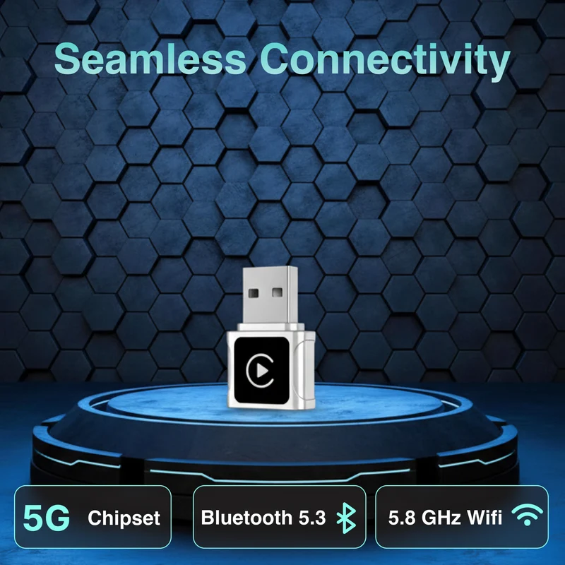 Laser Wireless Dongle for CarPlay Micro