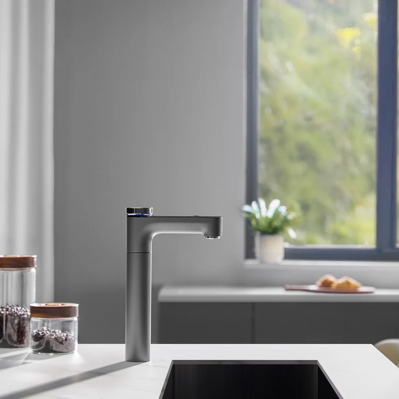 Philips Reverse Osmosis Purification Tap, Instant Chilled and Boiling Water, Volume and Temperature Control, Dark Grey