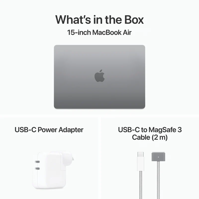 Apple MacBook Air 15" M3 8GB 256GB - Space Grey