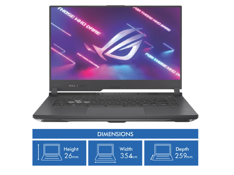 Asus STRIX G15 15.6" Ryzen7 16GB 512GB SSD RTX 3050 4GB Gaming Laptop