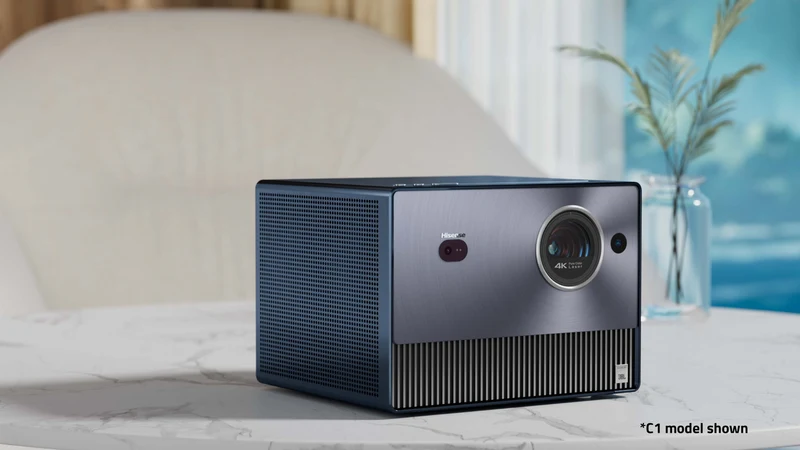 Hisense C1 4K TriChroma Laser Mini Projector 2024