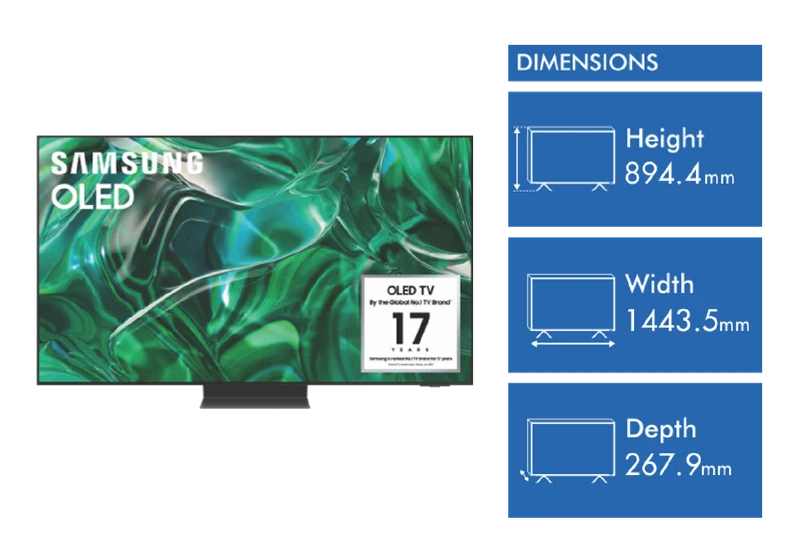 Samsung 65" S95C 4K OLED Smart TV 23