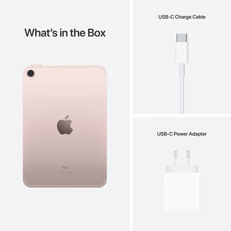 Apple iPad mini (6th Gen) 256GB WiFi+Cell Pink