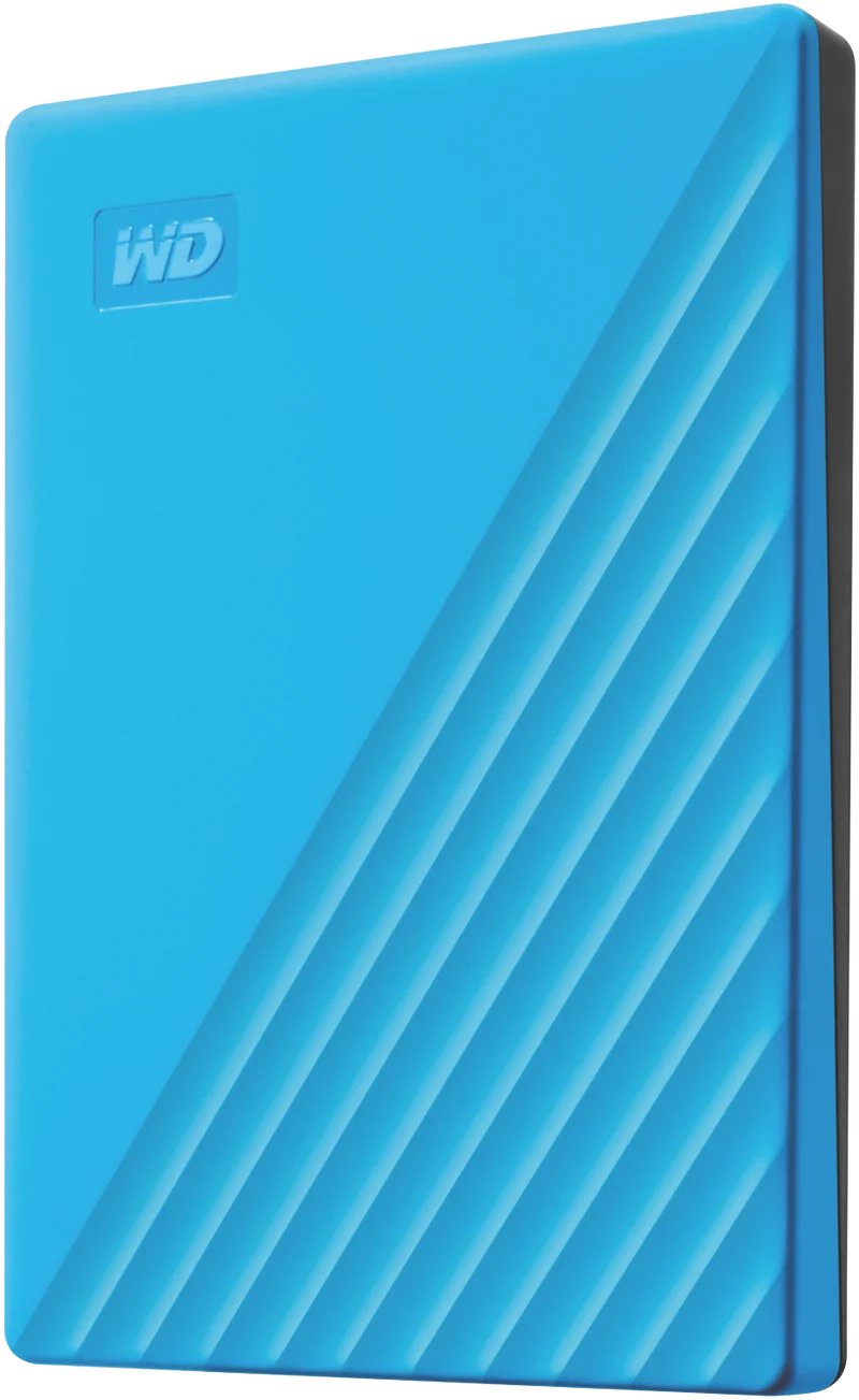 Western Digital 2TB My Passport Portable HDD (Blue)