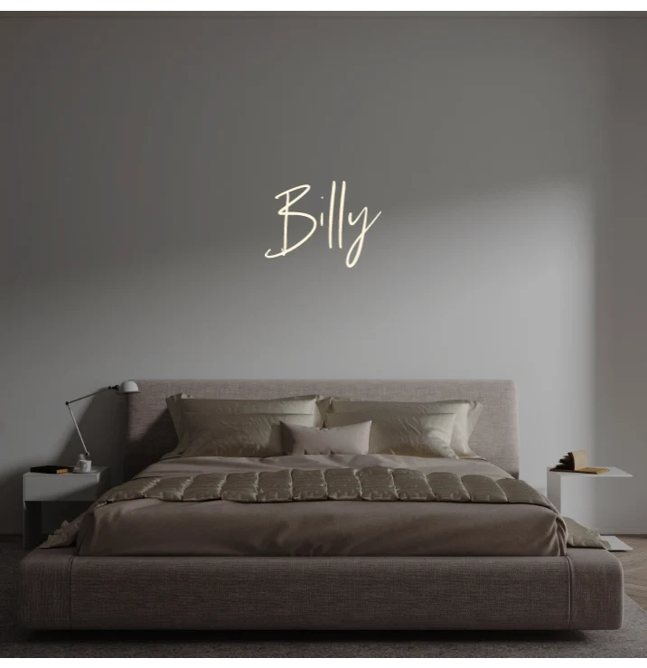 Custom text: Billy