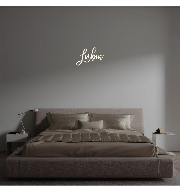 Custom text: Lubin