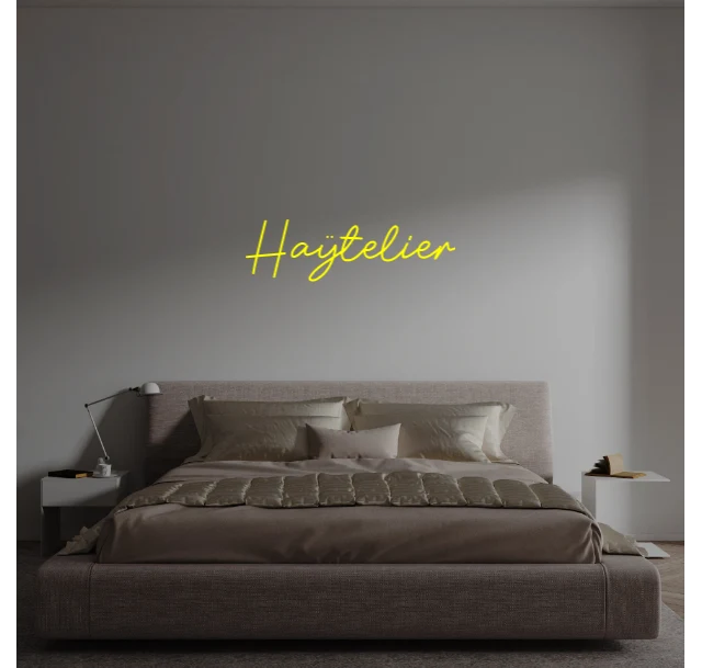 Custom text: Haÿtelier