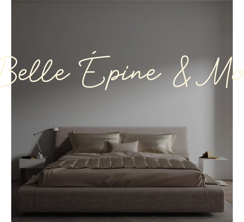 Custom text: Belle Épine & Moi