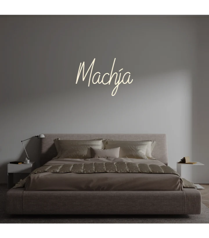 Custom text: Machja