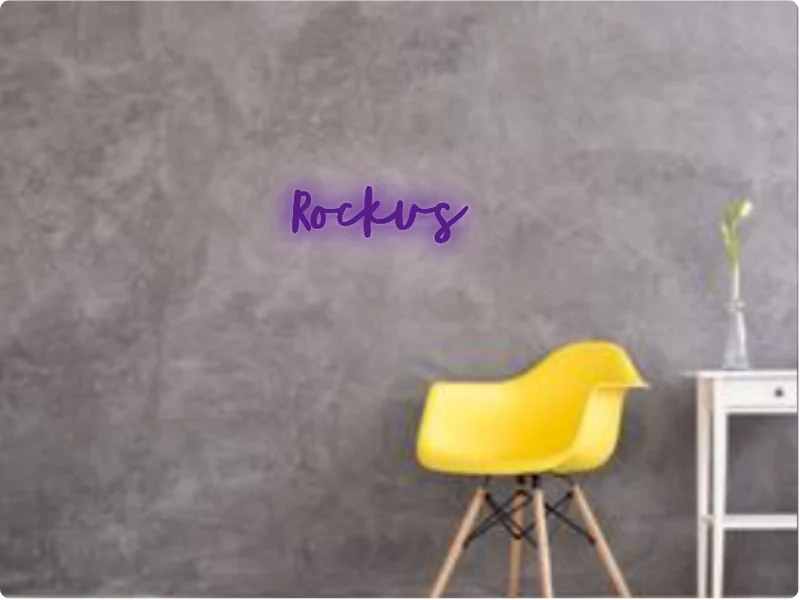 Custom text: Rockus