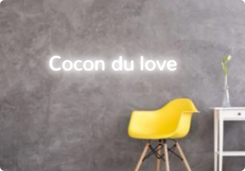 Custom text: Cocon du love