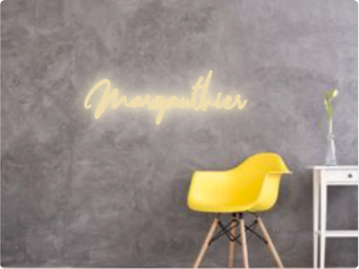 Custom text: Margauthier