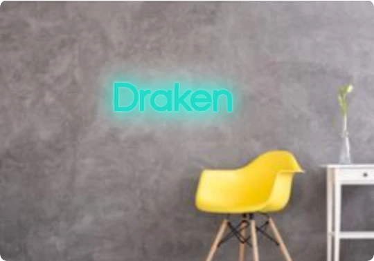 Custom text: Draken