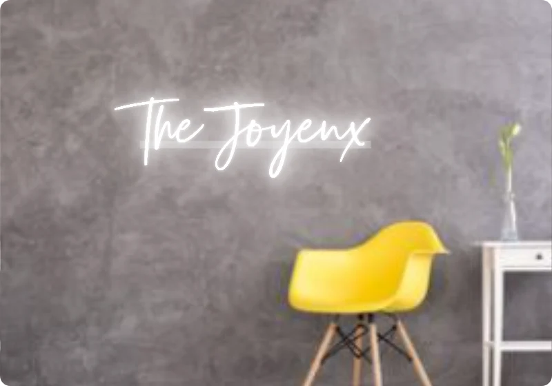Custom text: The Joyeux