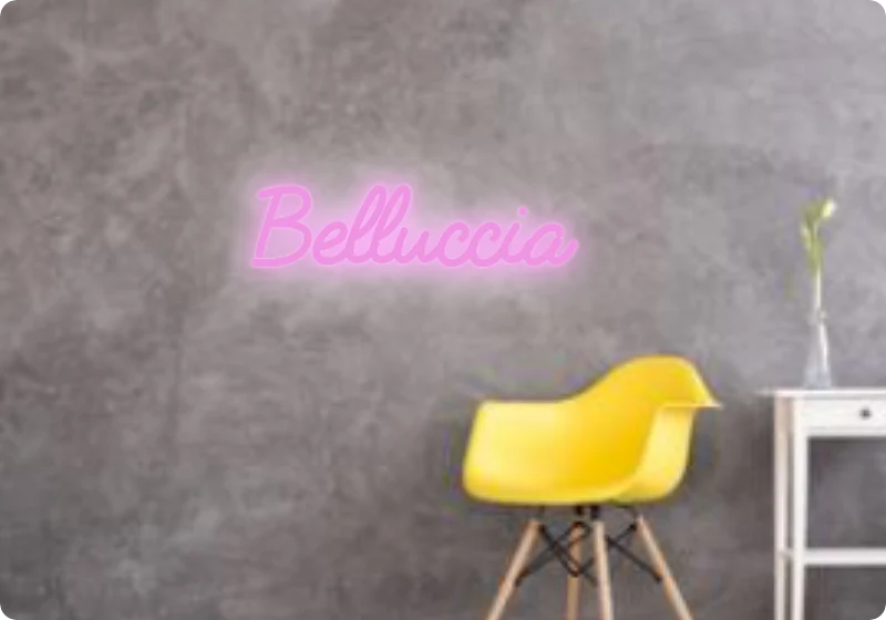 Custom text: Belluccia
