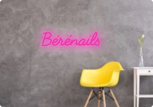Custom text: Bérénails