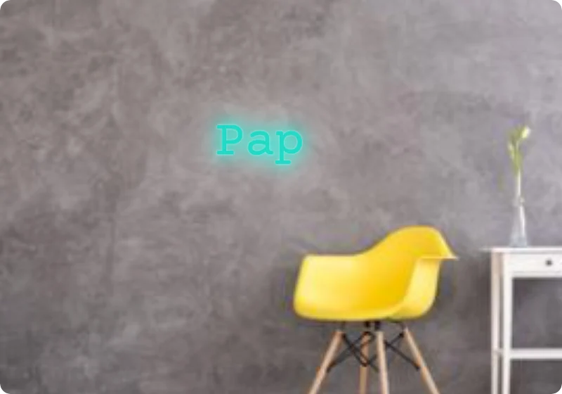 Custom text: Pap