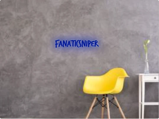 Custom text: Fanaticsniper