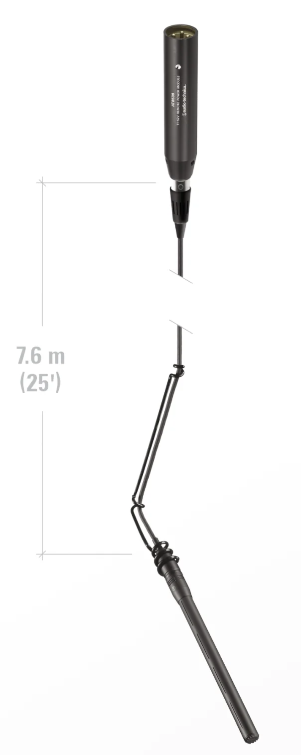 Microphone suspendu à condensateur cardioïde U853