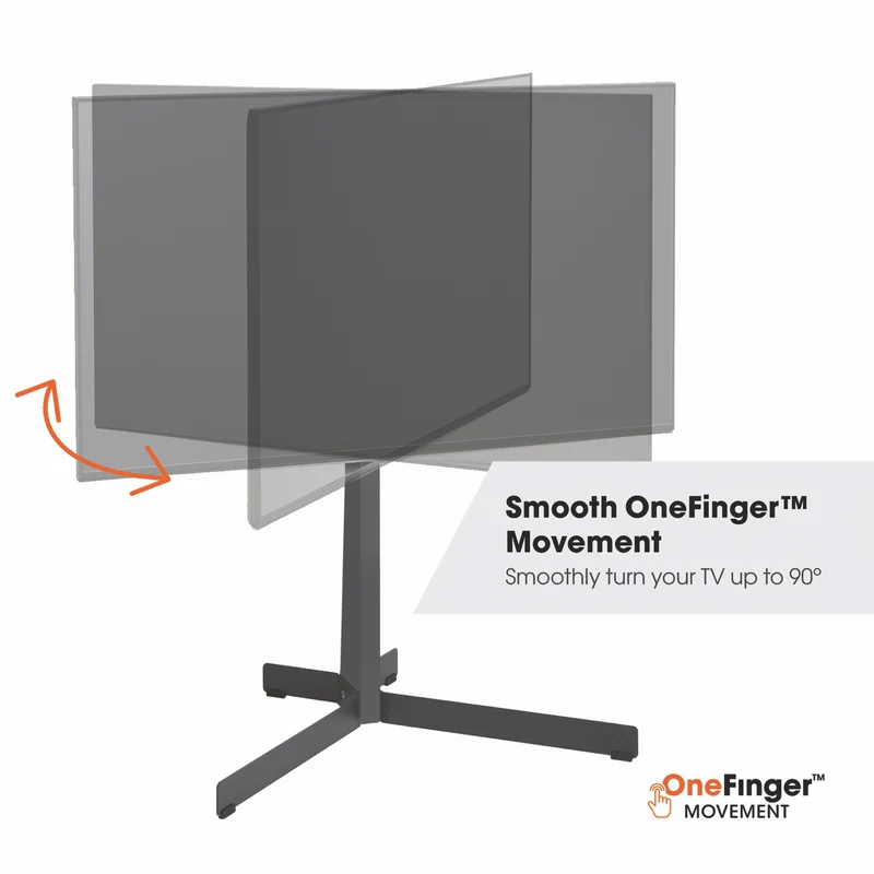 Vogels TV Floor Stand (Upto 77") Black Steel
