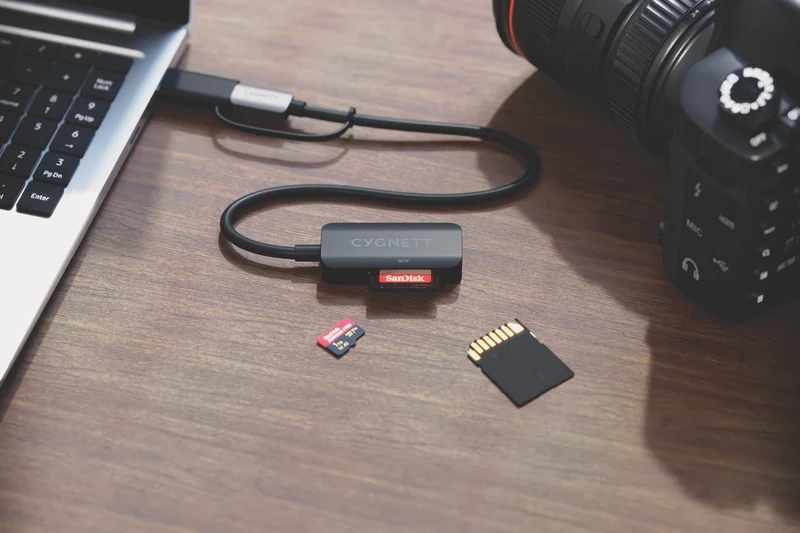 Cygnett USB-C to SD Micro SD Adapter
