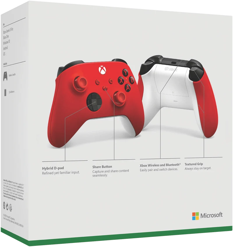 Xbox Wireless Controller (Pulse Red)
