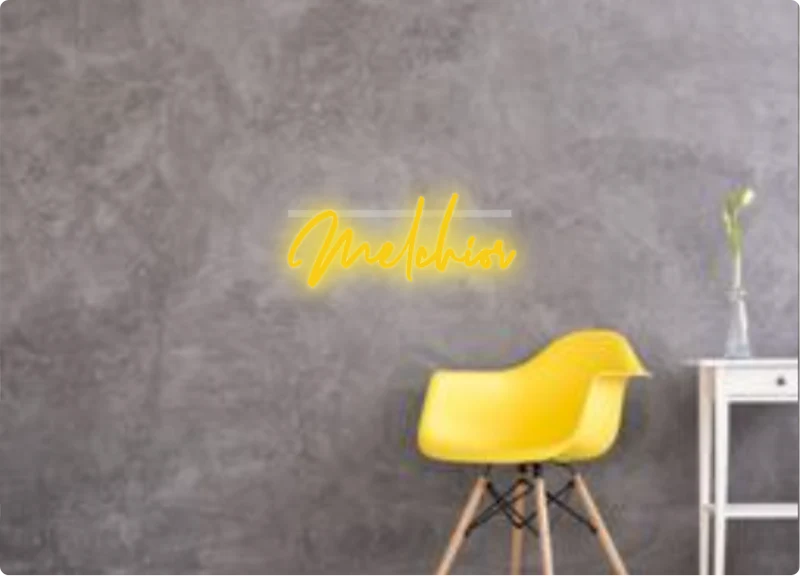 Custom text: Melchior