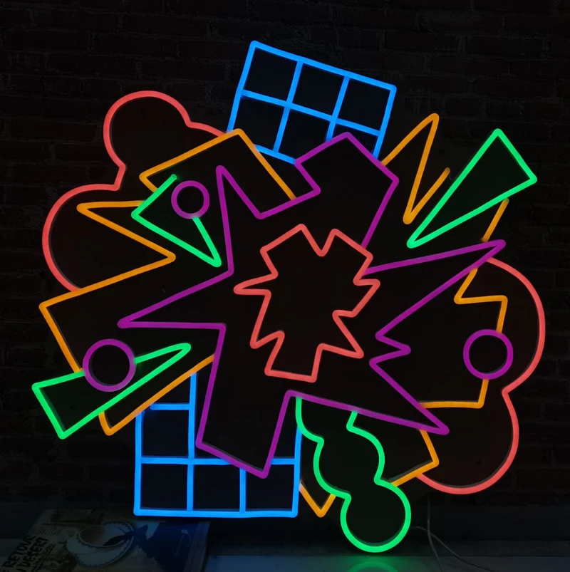 Checkmate by Wade and Leta - Signe en néon LED