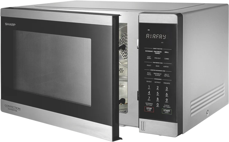 Sharp 32L 1100W Airfry Convection Microwave Stainless Steel