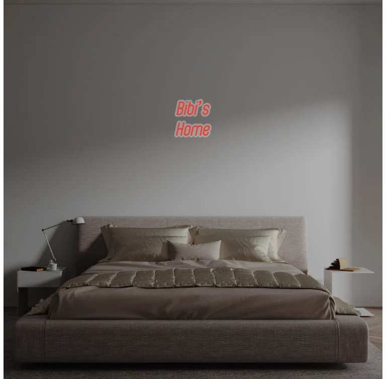 Custom text: Bibi's Home