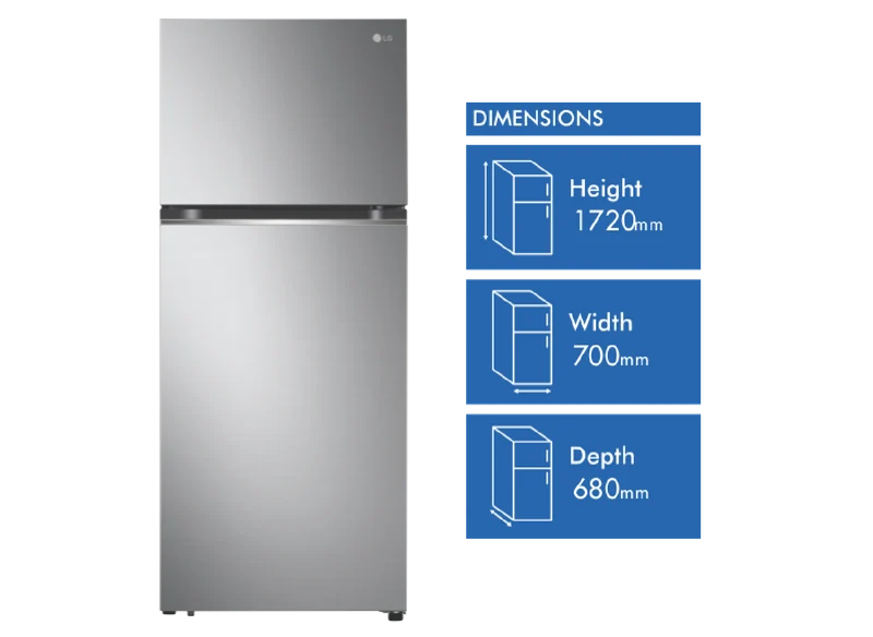 LG 375L Top Mount Refrigerator