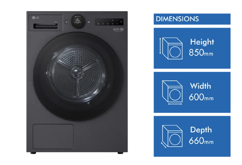 LG 10kg Heat Pump Dryer