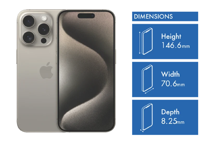 Apple iPhone 15 Pro 128GB Natural Titanium