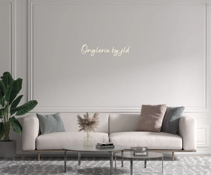 Custom text: Onglerie by jld