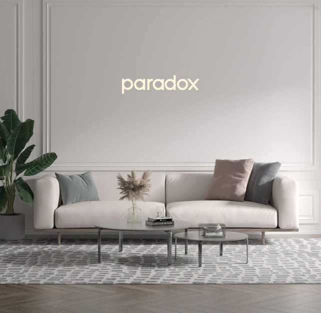 Custom text: paradox