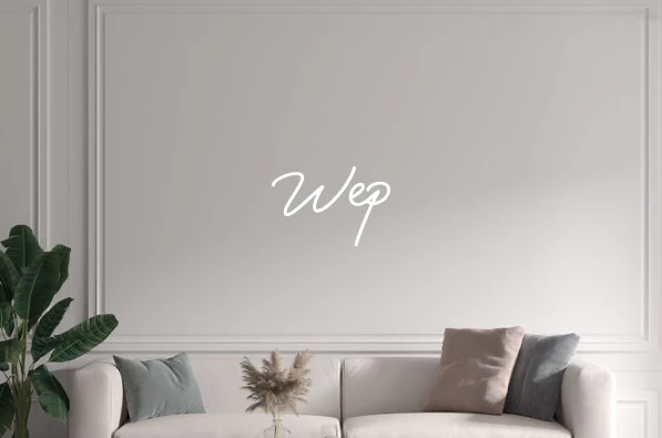 Custom text: Wep