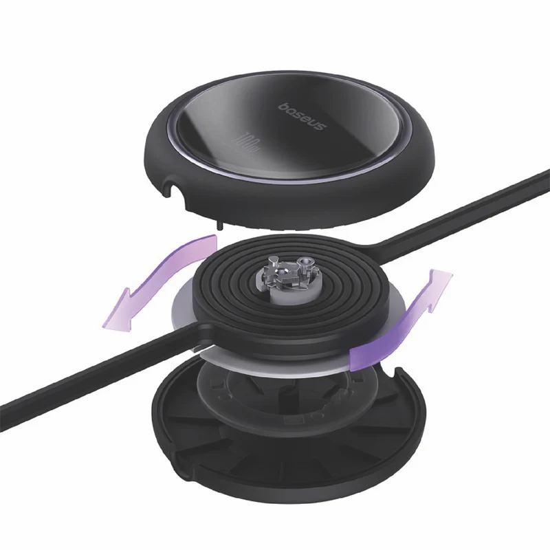 Baseus Free2Pull 100W Cable C to C Cluster Black 1m