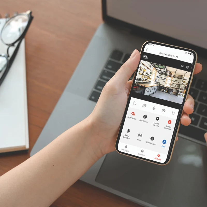 Connect SmartHome Garage Door Opener & Pan Tilt Camera