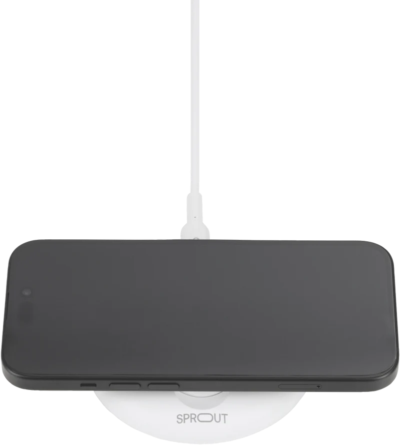 Sprout QI2 Foldable Wireless Charger White