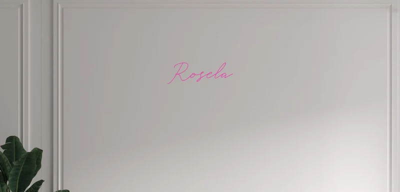 Custom text: Roséla