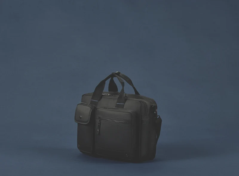AGVA 16" Resilient Laptop Briefcase (Black)