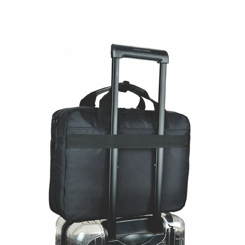 AGVA 16" Resilient Laptop Briefcase (Black)